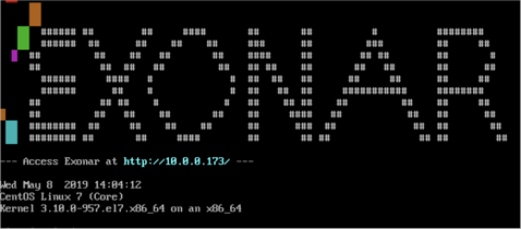 Finding the virtual appliance's IP address