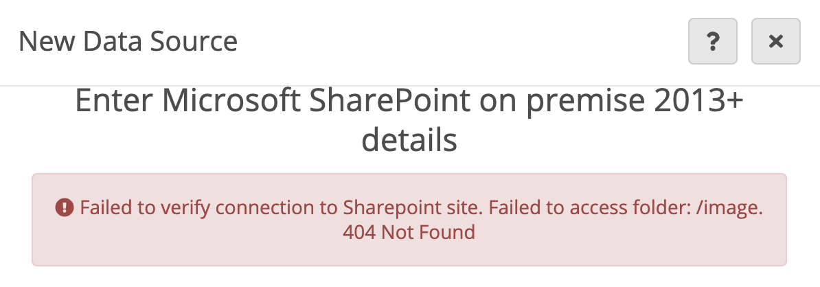 Error or typo in folder path