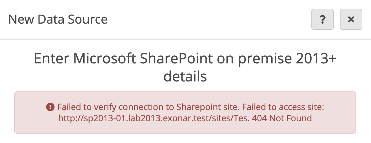 Error or typo in site URL